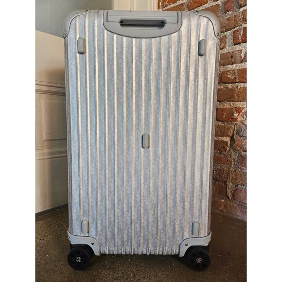 Dior x Rimowa Silver Trunk Suitcase SS20 Large - Picture 3 of 15